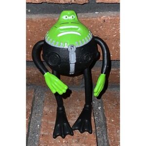 Mcdonalds LE Frog Flushed‎ #5 Posable Action Figure Toy 4.5" 2006